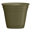 Att Southern ATT Southern 256819 10 in. Riverl Planter; Olive Green 256819